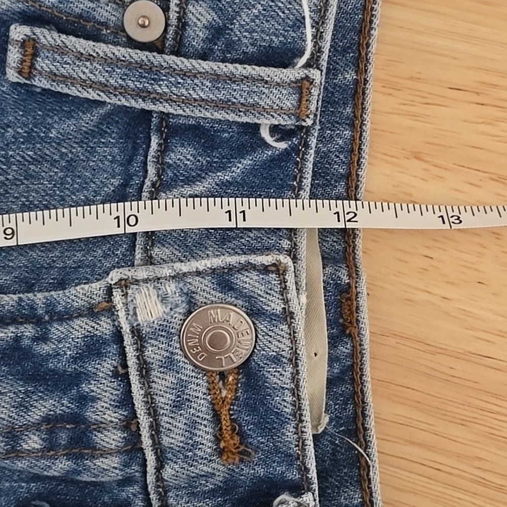 Madewell The Perfect Vintage Straight Jean Women's 25 Med Wash‎ Denim Preppy - Picture 6 of 9
